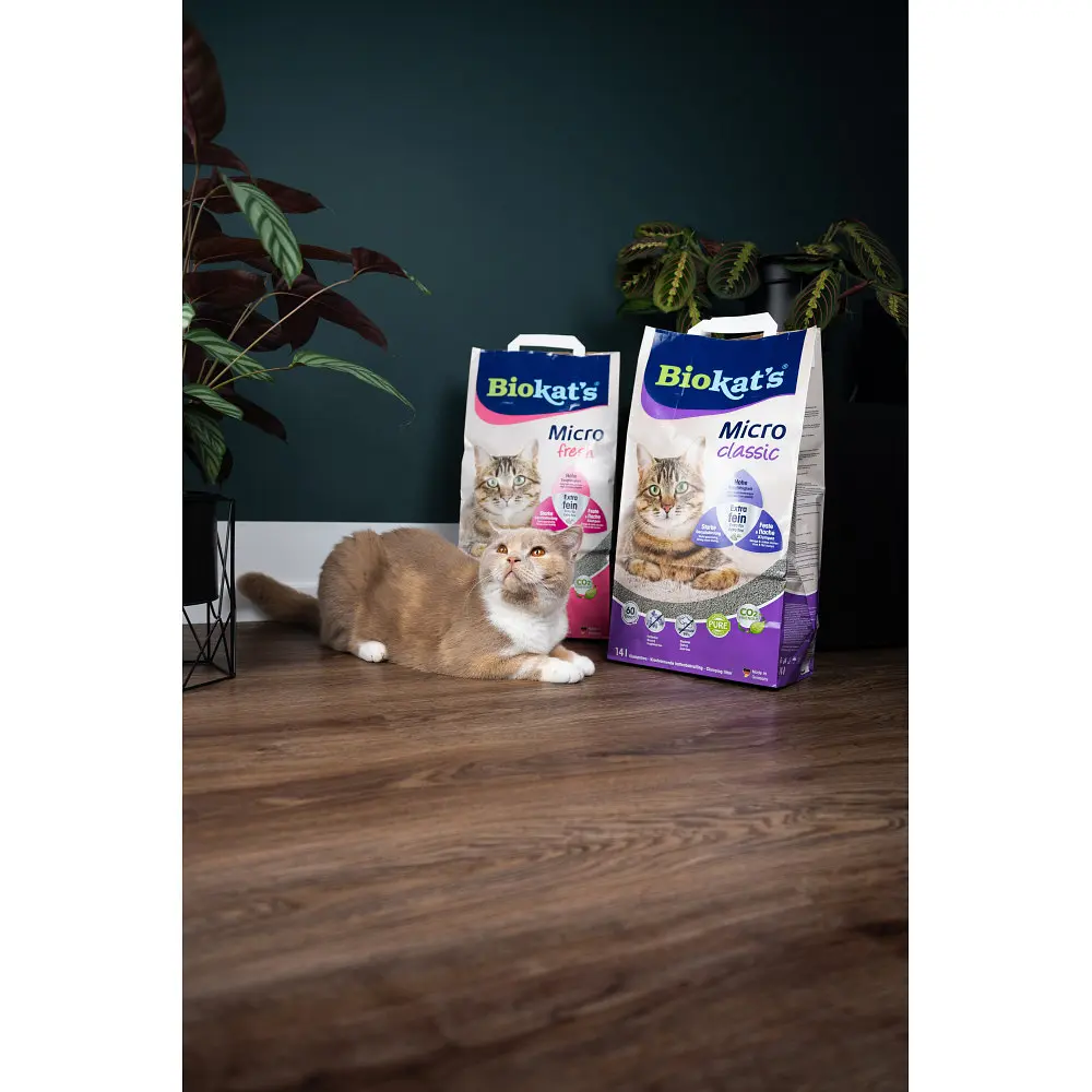 Наповнювач Biokat's Micro Classic для котячого туалету 6 л - фото 4
