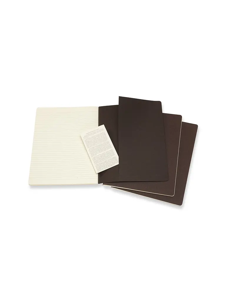 Записник Moleskine Cahier великий, Лінійка Коричневий (CH021P2) - фото 4