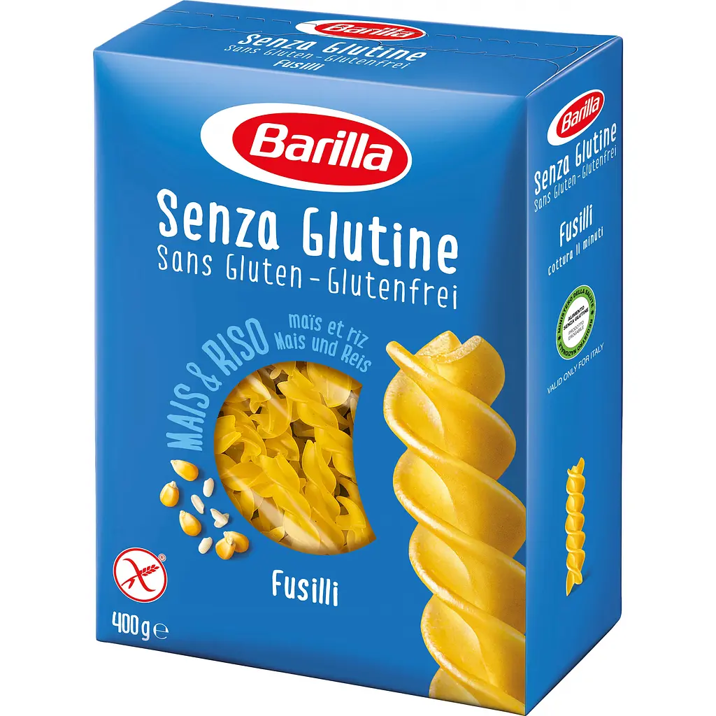 Макаронні вироби Barilla Fusilli Senza Glutine без глютену 400 г - фото 3