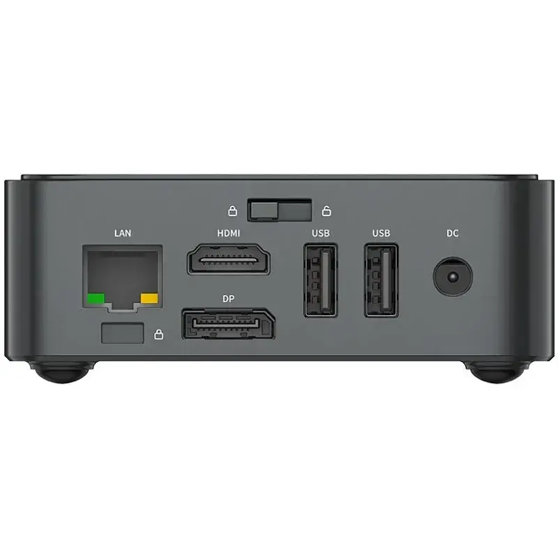 Комп'ютер Blackview Mini PC MP50 BLACK AMD Ryzen 5 3500U/16GB/SSD512GB/K&M (MP50 R5 16GB+512GB BLACK) - фото 5