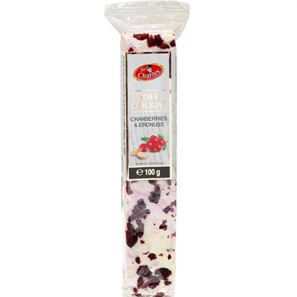 Нуга sir Charles Сranberries&Erdnuss 100г.