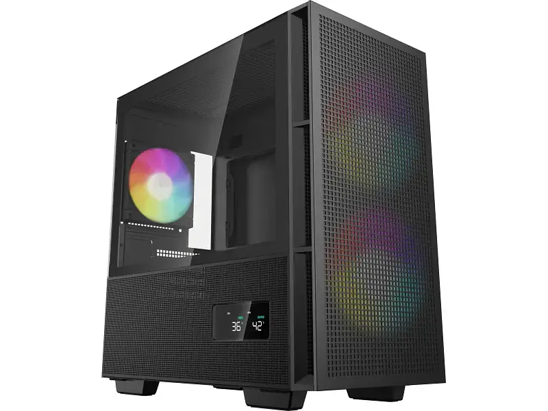 Корпус Deepcool CH360 Digital Black (R-CH360-BKAPE3D-G-1)