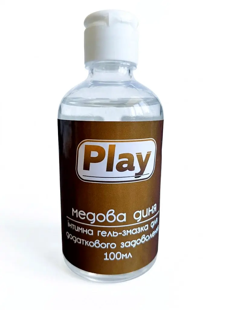 Їстівний оральний лубрикант Play на водній основі для мінета та кунілінгусу