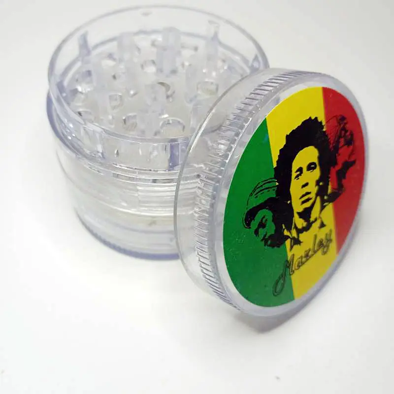 Гриндер для подрібнення тютюну Ashtray HL-176 Bob Marley White (10851) - фото 2