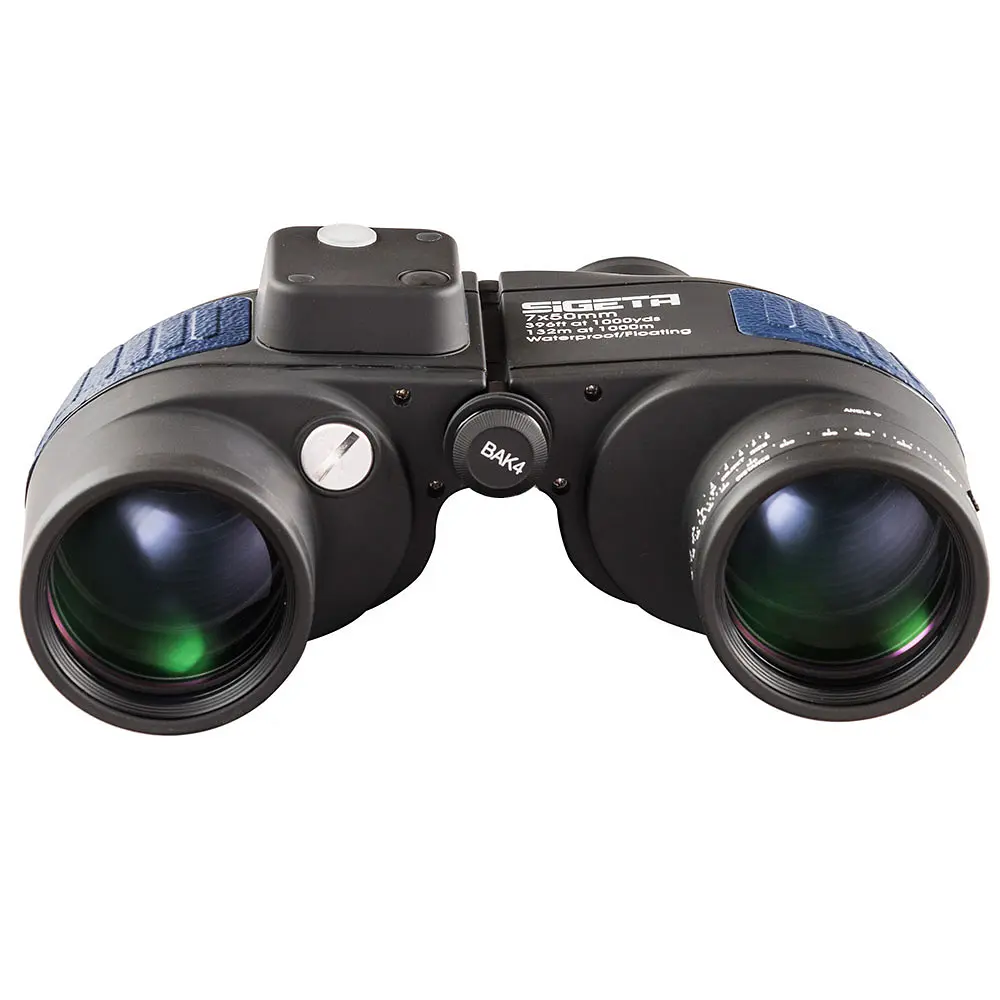 Бінокль SIGETA Admiral 7x50 Blue floating/compass/reticle морський - фото 4