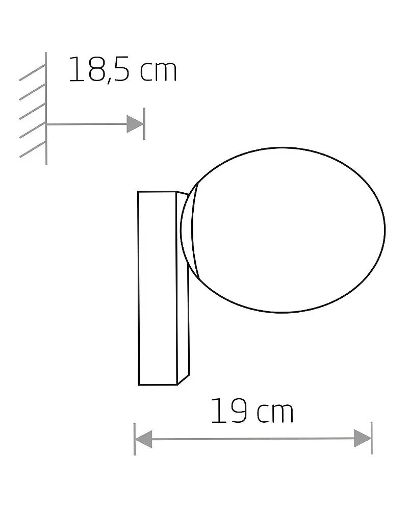 Бра Nowodvorski 8132 Ice Egg C - фото 2