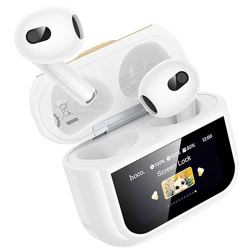 Бездротові TWS навушники Hoco EW87 Gata White - фото 3