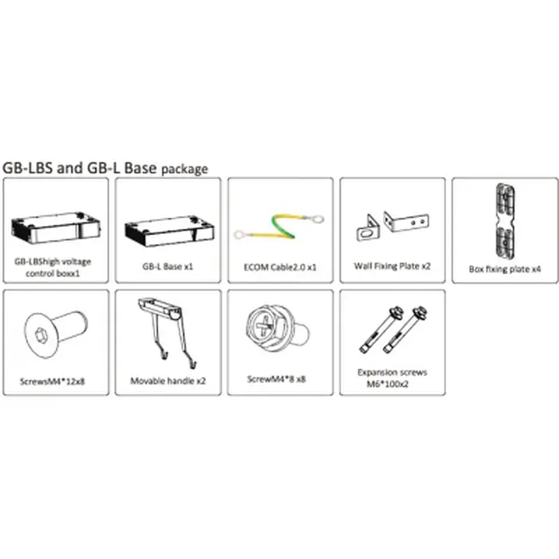 BMS контролер Deye GB-SL + Base for AIO (GBLB) (GB-SL +Base forAIO (GBLB)) - фото 5