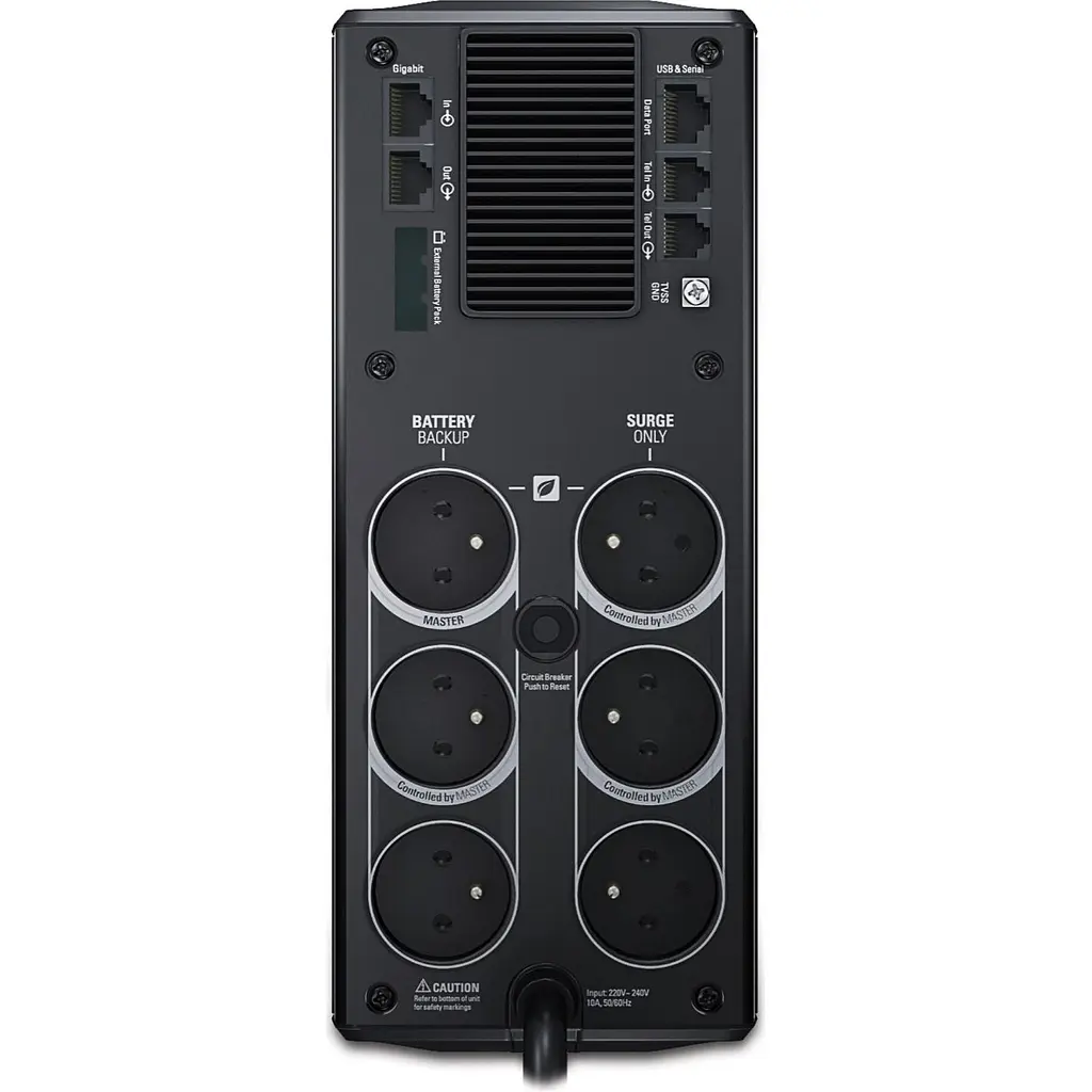 Джерело безперебійного живлення (ДБЖ) APC Power-Saving Back-UPS Pro 1500 (BR1500G-GR) [137963] - фото 3