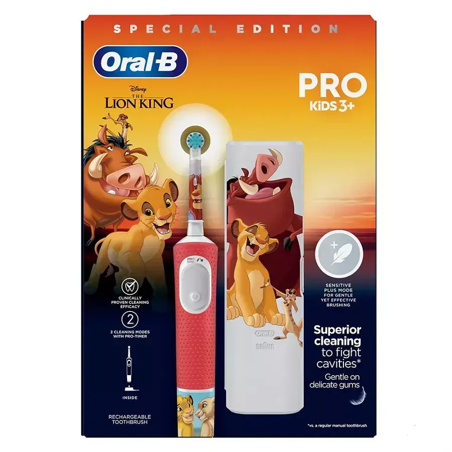 Зубна щітка BRAUN Oral-B D103.413.2KX Lion King - фото 2