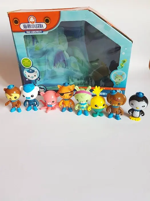 Іграшки Октонавти в подарунковій коробці (OCTONAUTS), 8 шт - фото 2