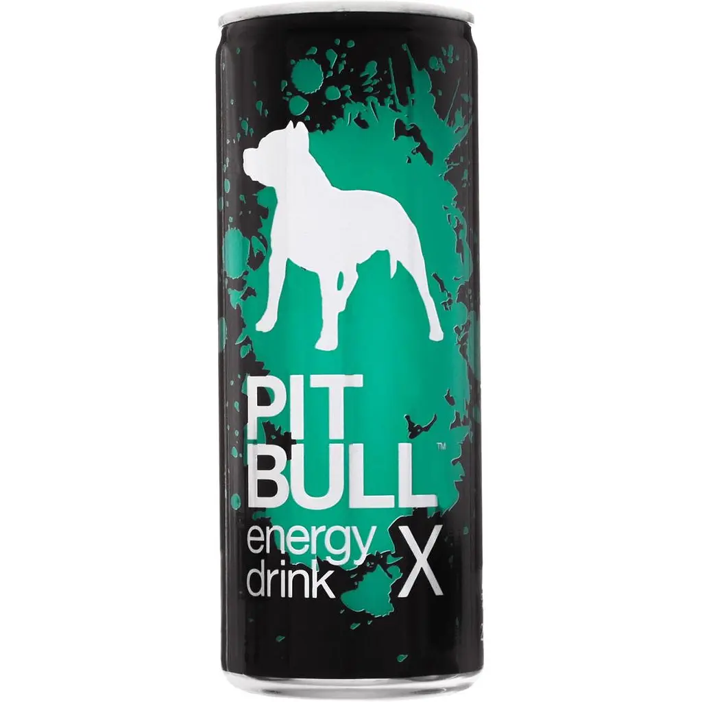Упаковка безалкогольный энергетический напиток Pit Bull 250 мл x 12 шт. з/б - фото 3
