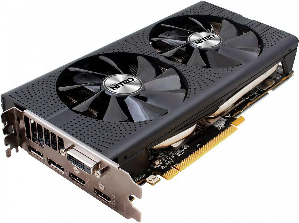 Видеокарта Sapphire Radeon RX 480 8Gb Nitro+ OC 256bit GDDR5 (11260-07) Б/У - фото 2