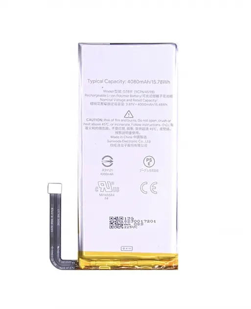 Аккумулятор оригінал Google Pixel 5 GTB1F (4080 mAh) - фото 2