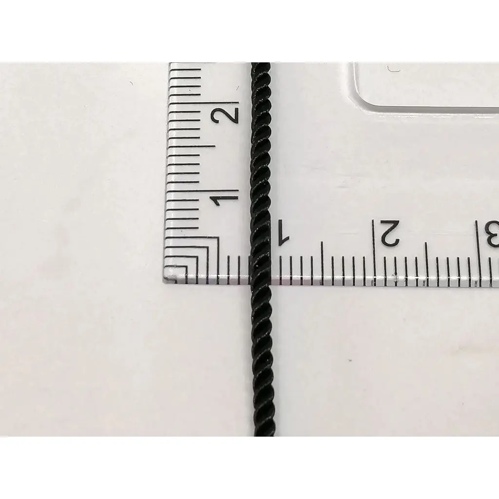 Ювелирный шелковый шнурок Империя золота с золотыми вставками. ПК100.1И 40 - фото 4