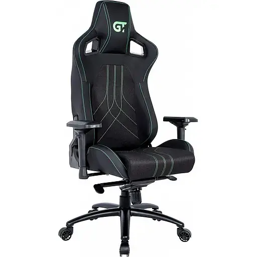 Геймерское кресло GT Racer (X-8006 Fabric Black/Green) - фото 6