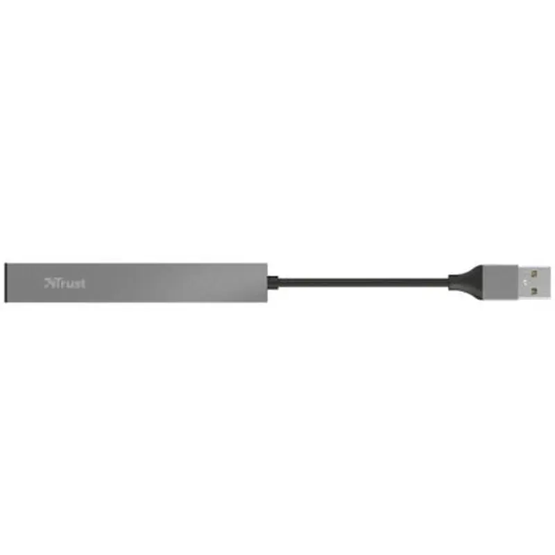 Концентратор Trust Halyx Aluminium 4-Port Mini USB Hub (23786_TRUST) - фото 4