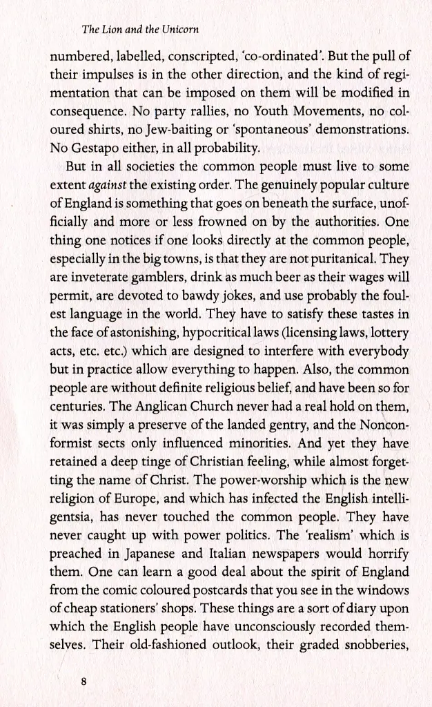 The Lion and the Unicorn. Socialism and the English Genius - фото 9