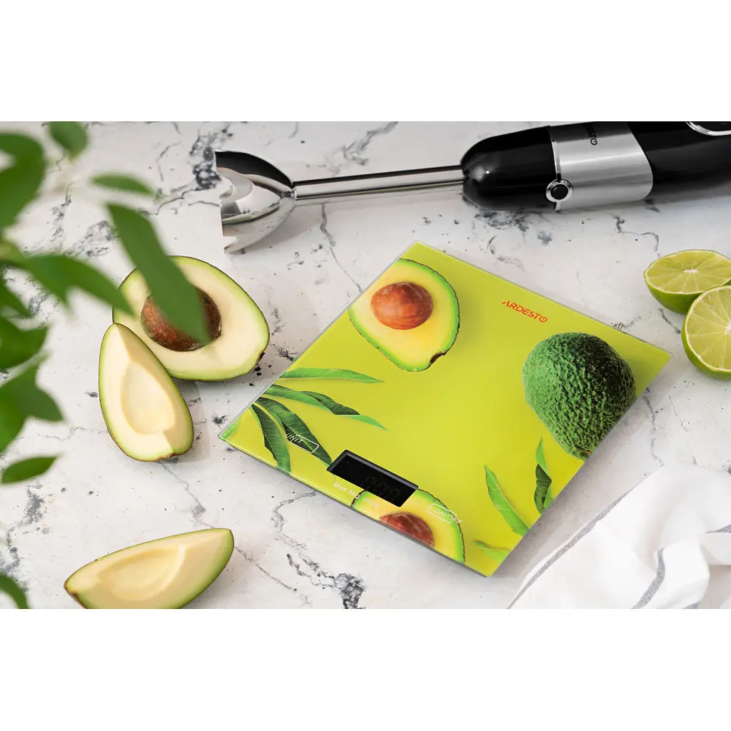 Ваги кухонні Ardesto SCK-893AVOCADO - фото 7