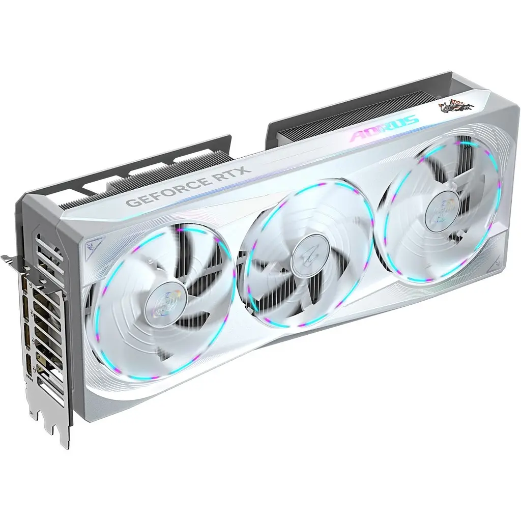 Видеокарта AORUS GeForce RTX 5080 MASTER ICE 16GB (GV-N5080AORUSM ICE-16GD) EU [127181] - фото 6