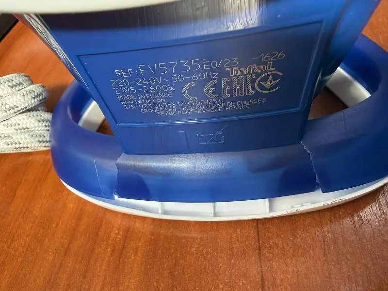 Праска Tefal Easygliss Plus FV5735E0, уцінка - фото 3