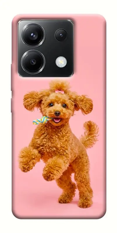 TPU чохол Demsky Happy poodle для Xiaomi Poco X6