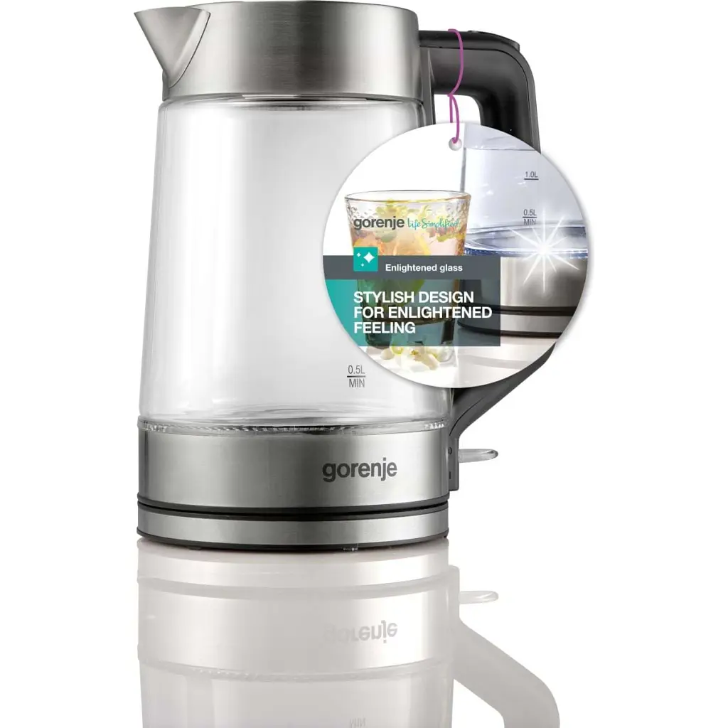 Електрочайник Gorenje K17GED - фото 8