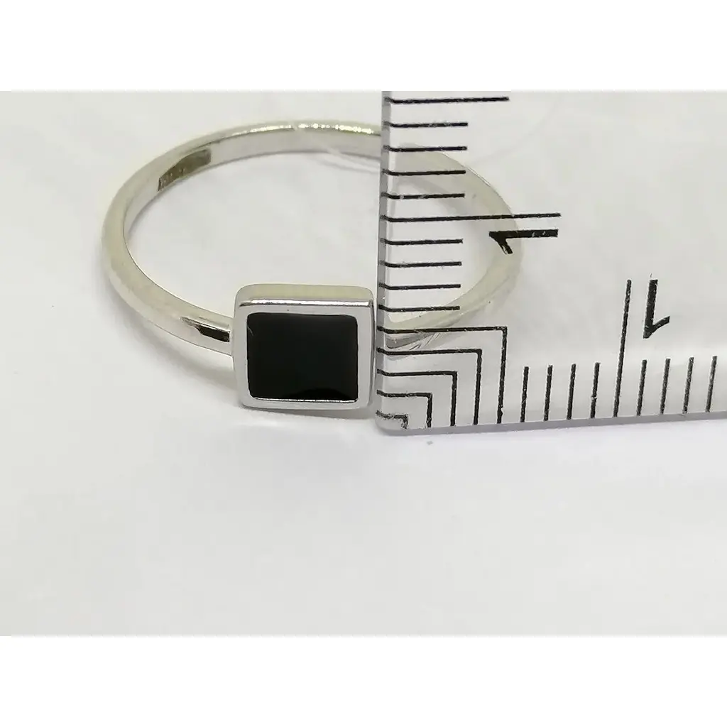 Срібне кільце Qvaliz з емаллю. 90101182 16 - фото 5