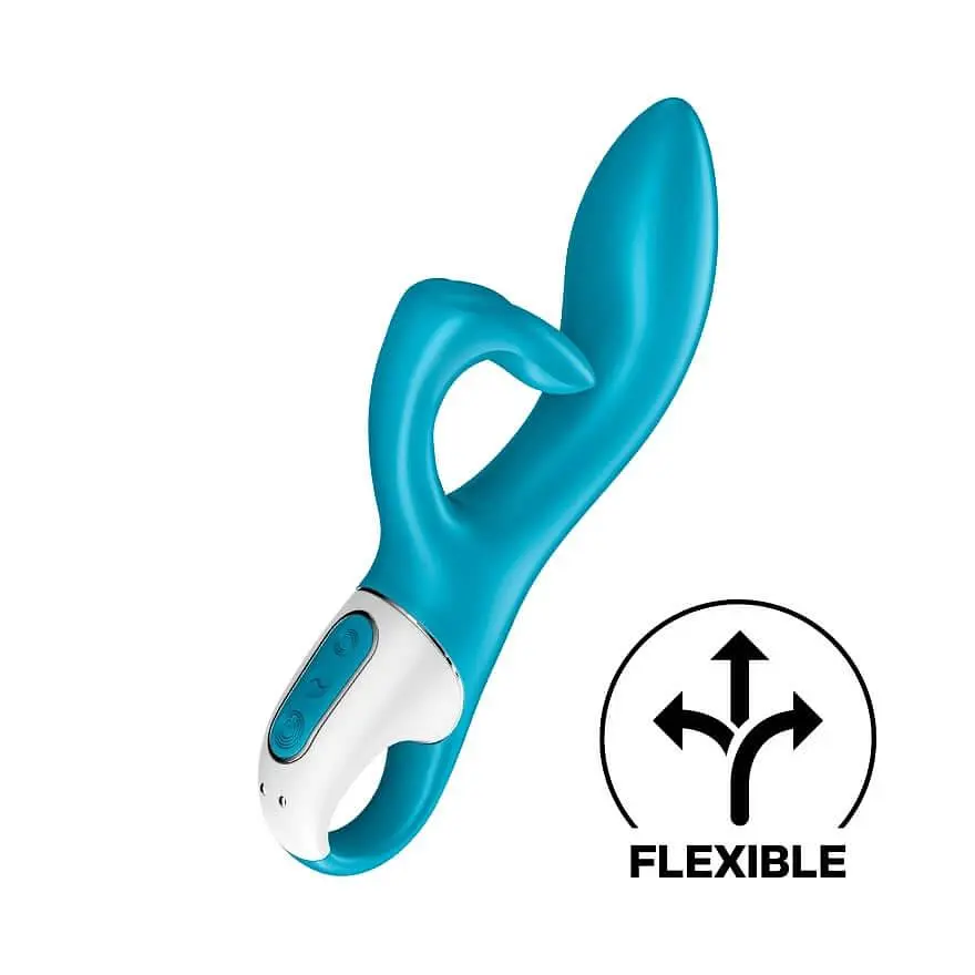 Вибратор-кролик Satisfyer Embrace Me 20.5 см бирюзовый - фото 7