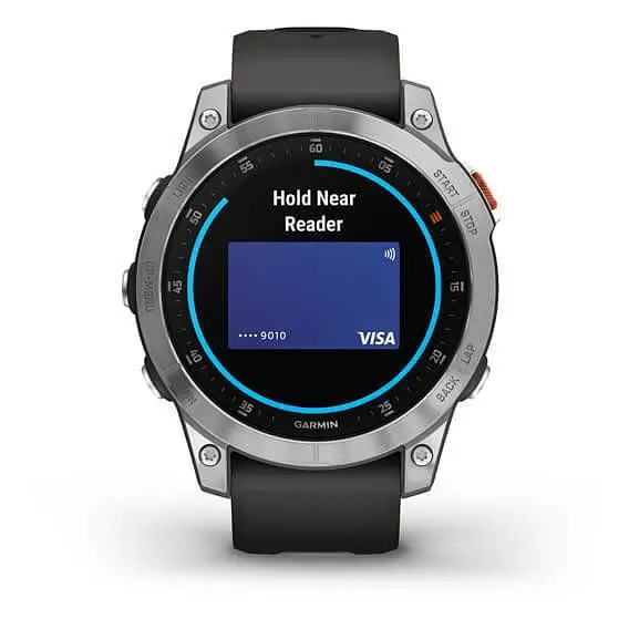 Смарт-часы Garmin Epix Gen 2 Standard Edition 47 мм Slate Steel with Graphite Band 010-02582-00/01 [70947] - фото 4