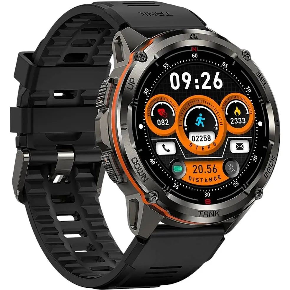 Смарт-годинник тактичний Kospet Tank T3 Ultra Special Edition Black (KTT0003USEB) - фото 3