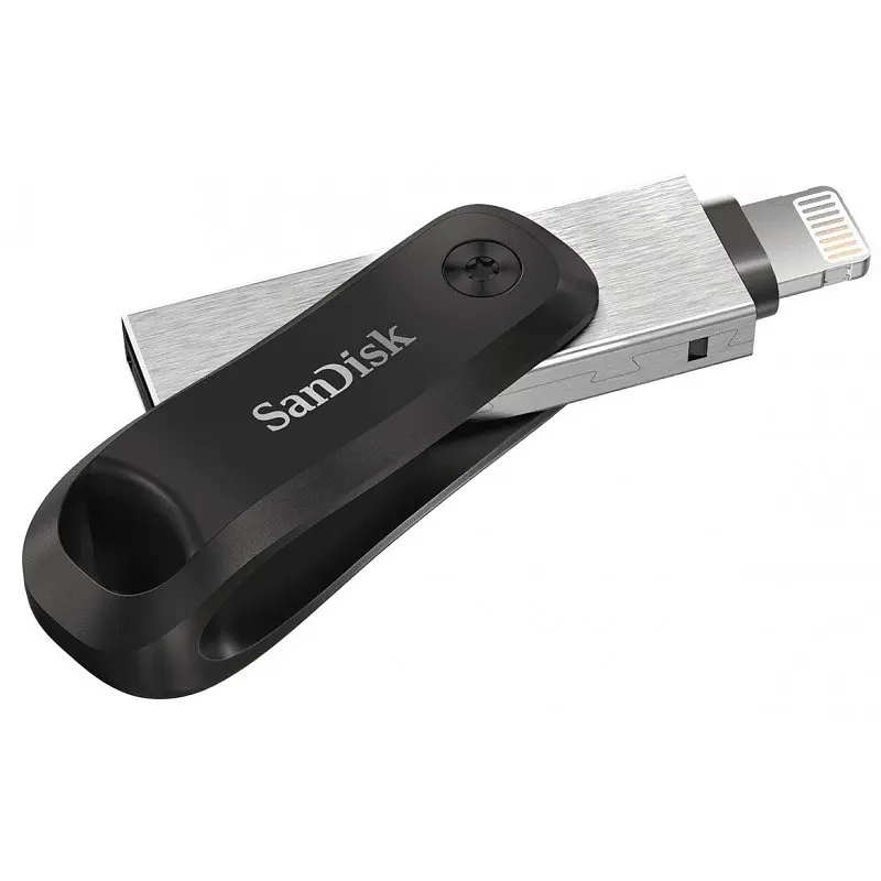 Флешка для iPhone iPad - SanDisk iXpand Go 256Gb с интерфейсом Lightning - фото 3