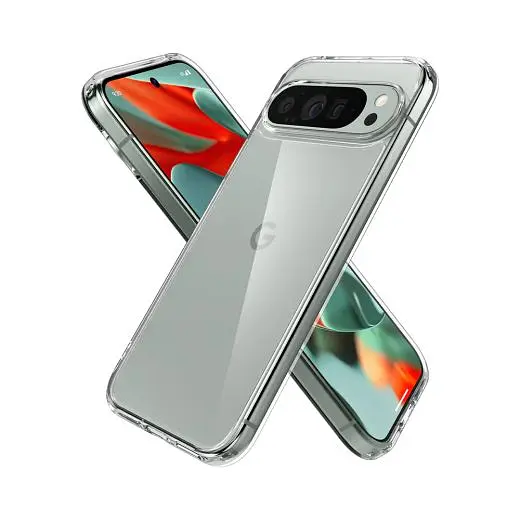 Прозрачный чехол Spigen Ultra Hybrid Crystal Clear для Pixel 9 Pro XL (ACS07721) - фото 4