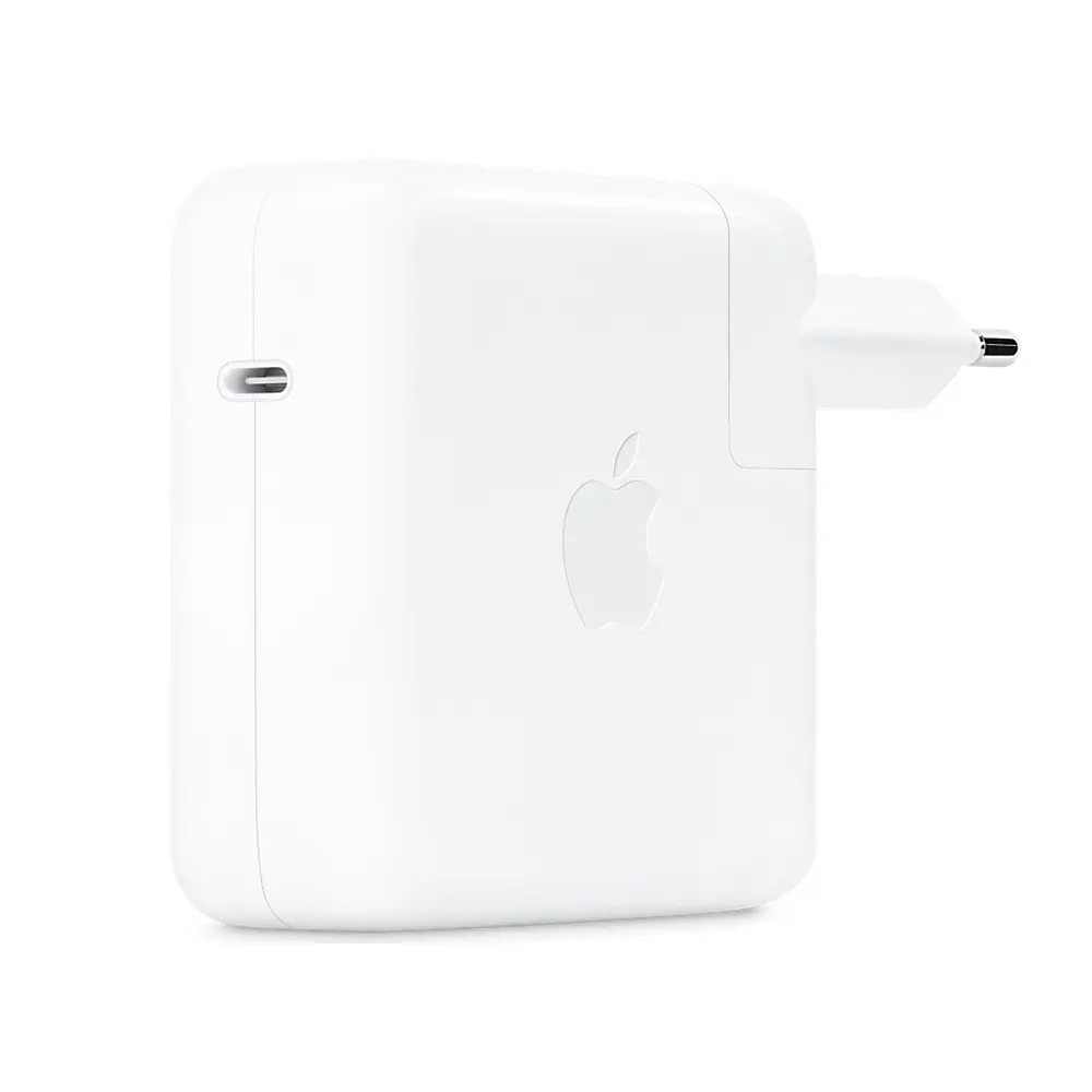 Зарядное устройство для макбука 61W USB-C Power Adapter (MNF72) для MacBook Air/Pro, быстрая зарядка USB-C, адаптер питания White Original (ARM47983) - фото 2