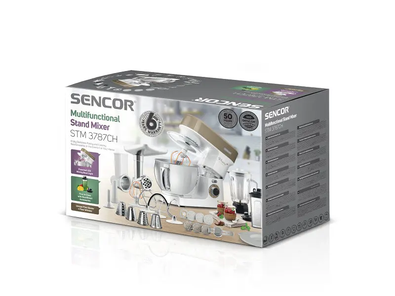 Кухонна машина Sencor STM 3787CH - фото 8