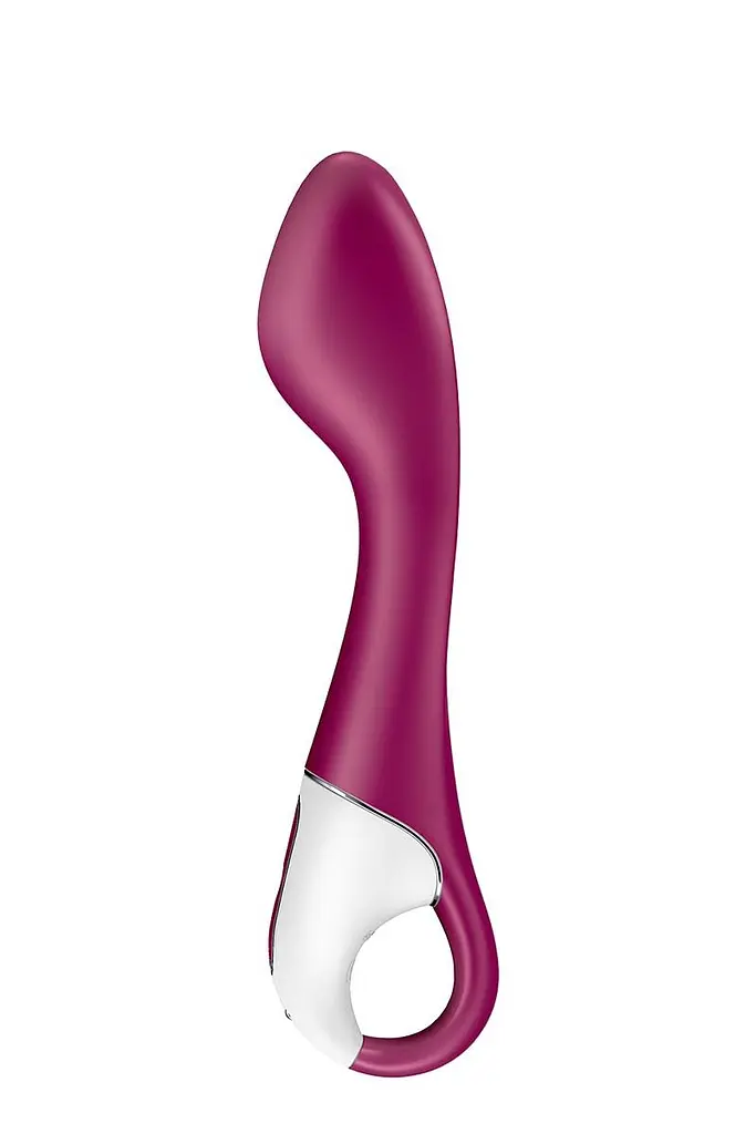 Вибратор Satisfyer Hot Spot 21 см бордовый - фото 2