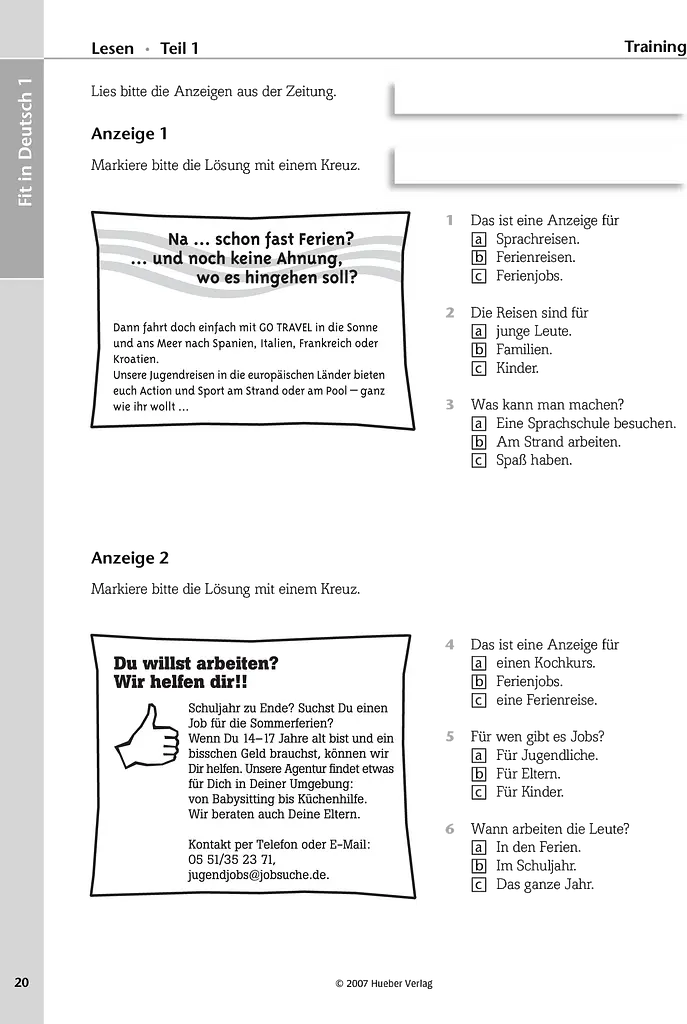 Fit fur Fit in Deutsch 1 + 2. Buch + CD - фото 6