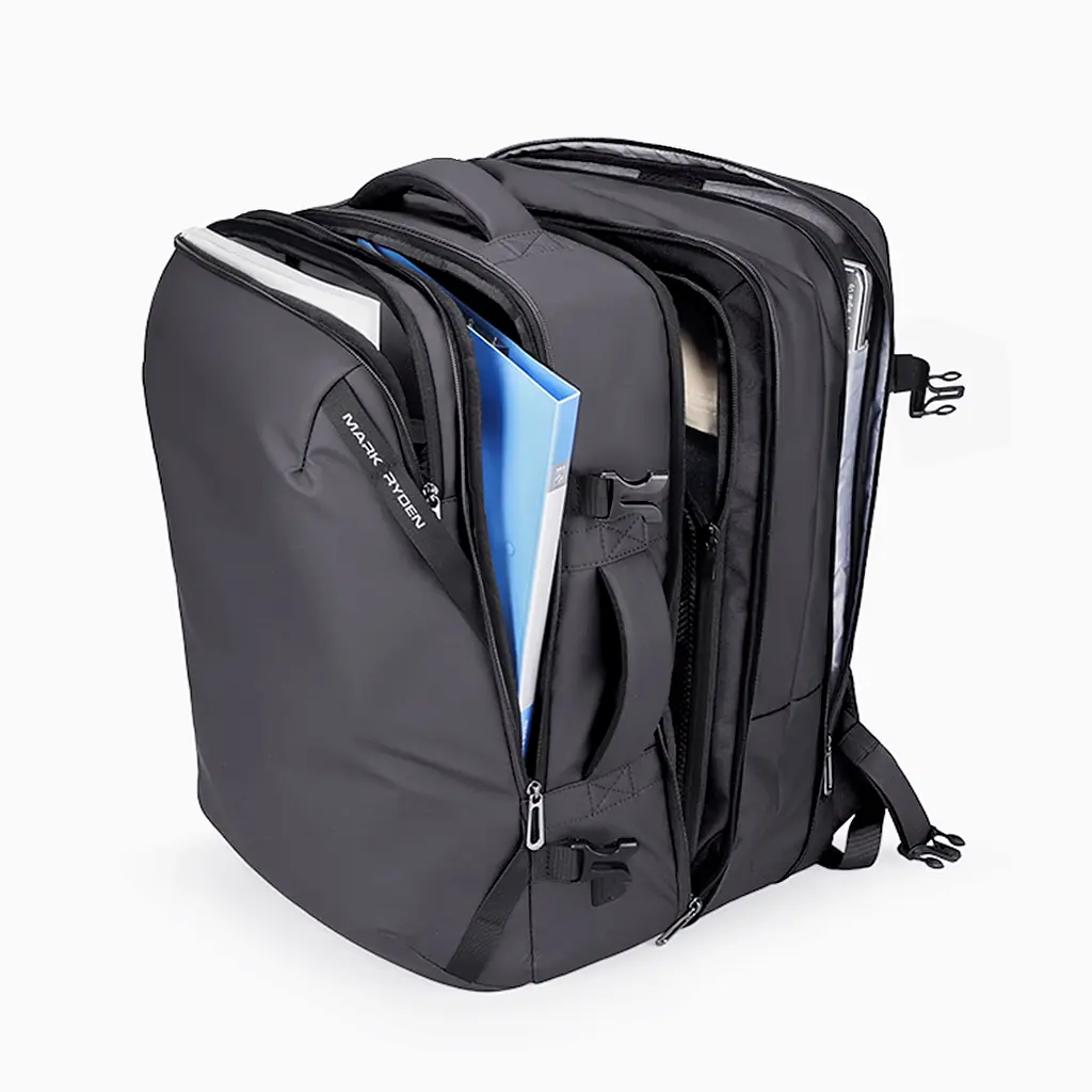 Рюкзак Mark Ryden 9993KR 29-43л с отделением для ноутбука до 17,3" и USB-портом Gray (18182) - фото 2