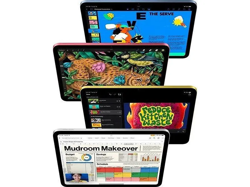 Планшет Apple IPad 10.9 2022 Wi-Fi + Cellular 64GB Pink (MQ6M3) - фото 2