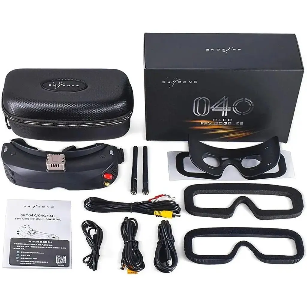 FPV очки Skyzone FPV SKY04O Pro 5.0G Black (SKY04OP5G) [137068] - фото 4