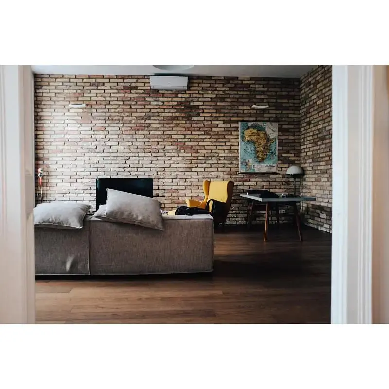 Самоклеюча вінілова плитка 3D Loft темне дерево, ціна за 1 шт. (СВП-004) - фото 4