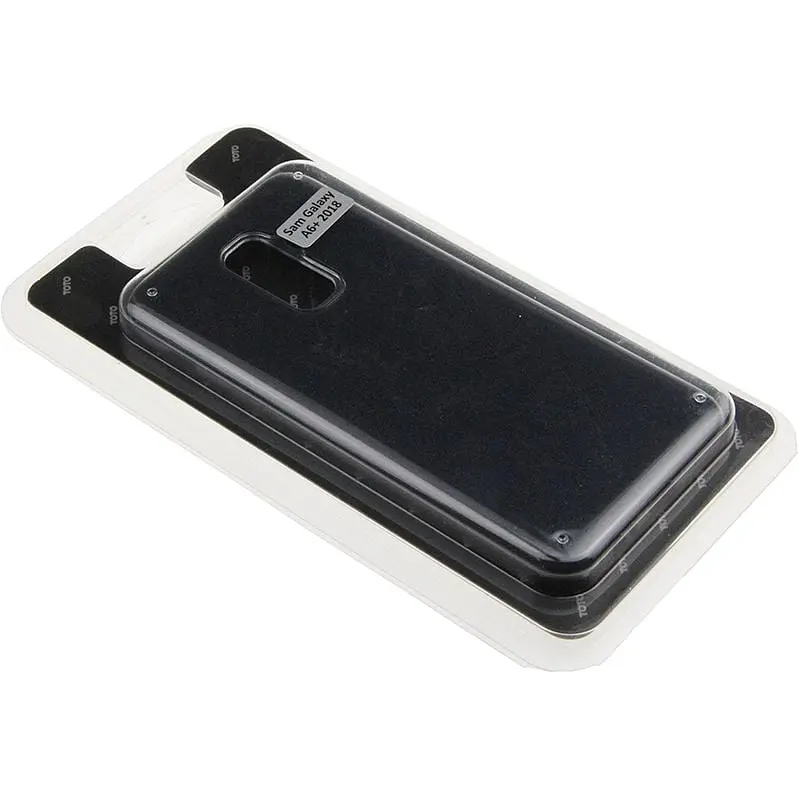 Чехол-накладка Toto TPU Shine Case Samsung Galaxy A6+ 2018 Black - фото 2