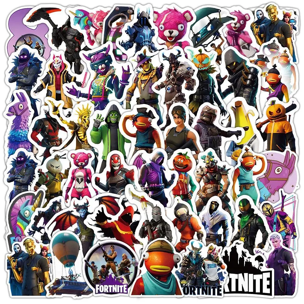 Стікерпак GeekLand Fortnite 50 штук - фото 2