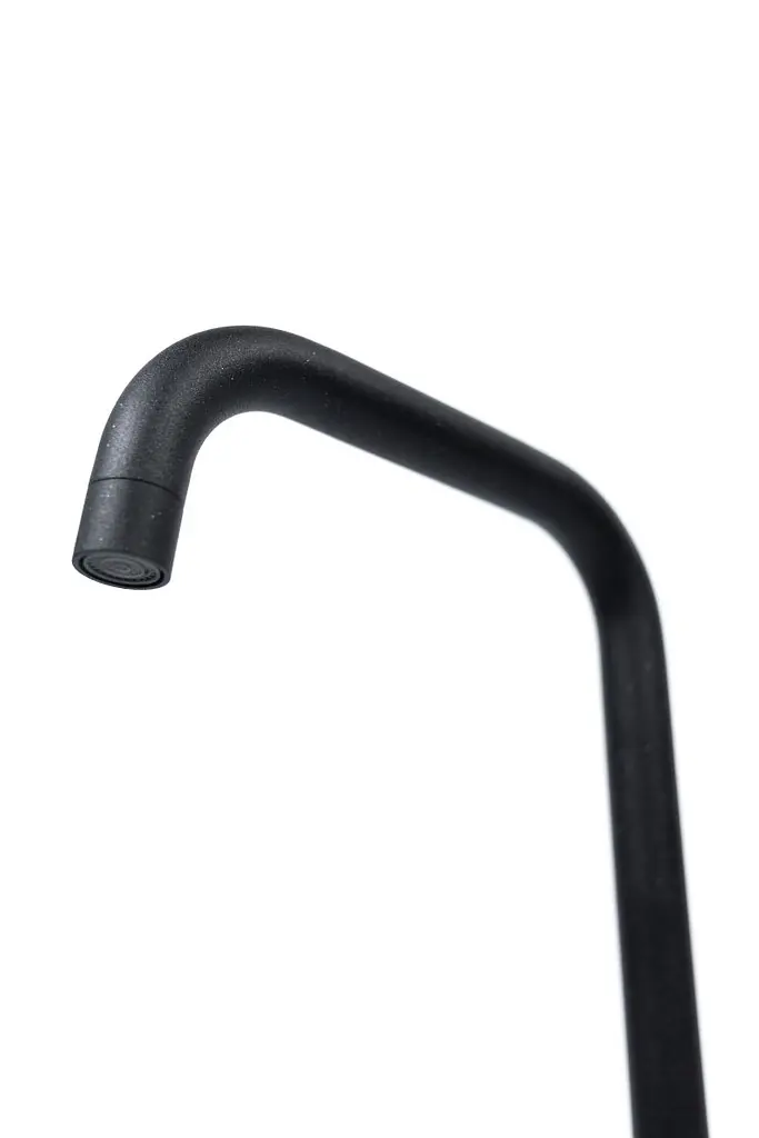 Смеситель кухонный Adamant SA-09 Black Metallic - фото 4