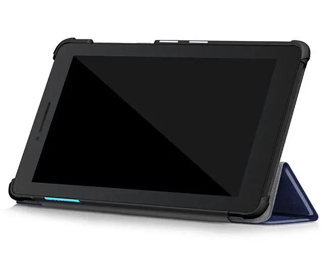 Чохол для планшета Lenovo Tab E7 (TB-7104) Slim Dark Blue - фото 4