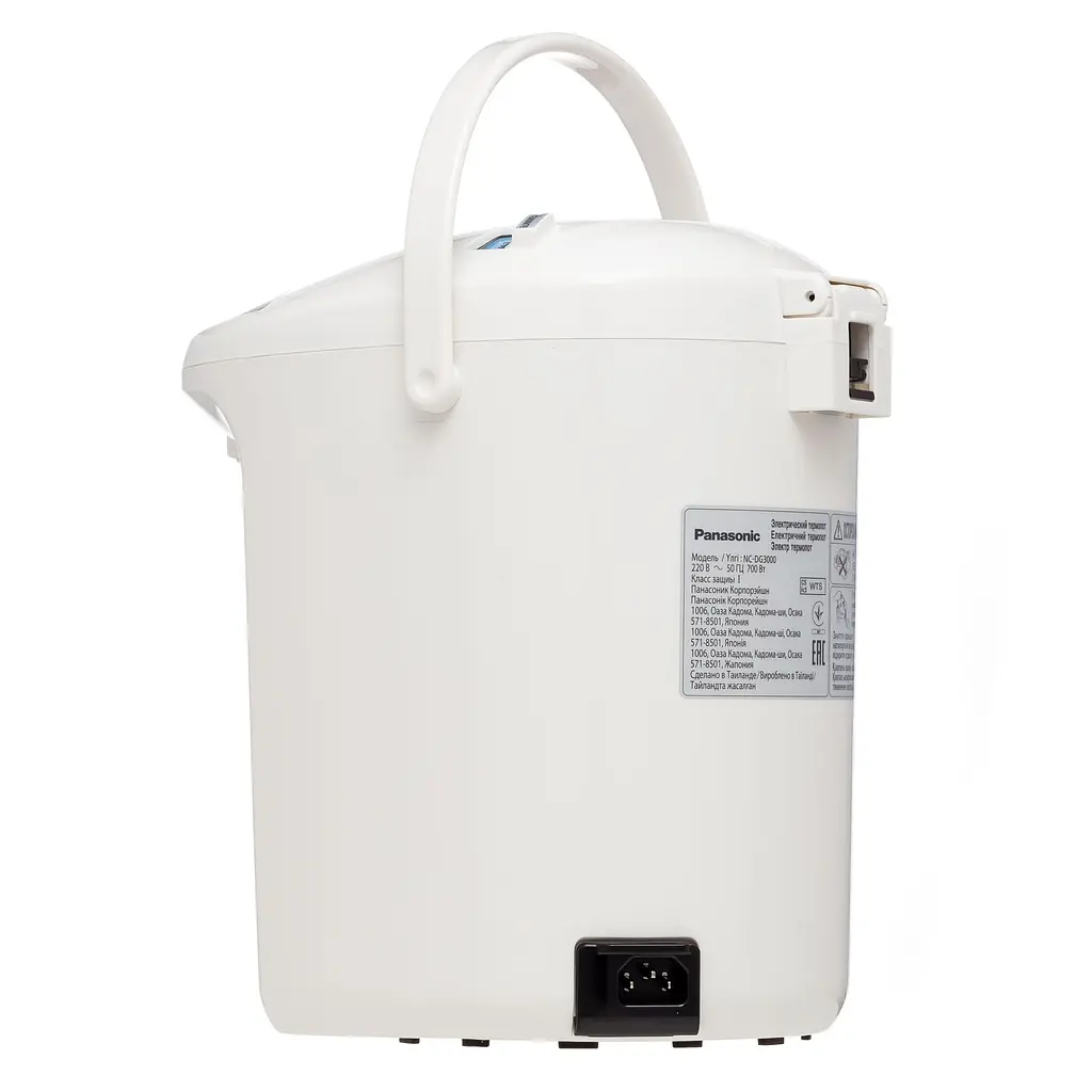 Електричний термопот Panasonic 3 л білий (NC-DG3000WTS) - фото 5