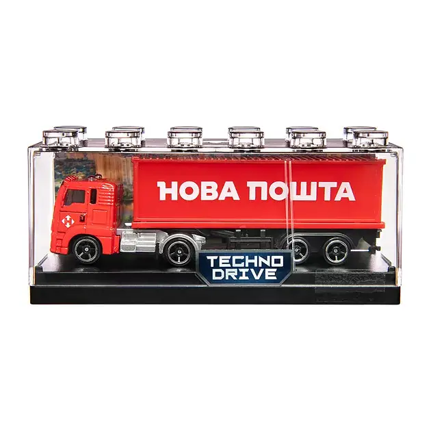 Модель Фура НОВА ПОШТА KIDDISVIT 250416CG Різнокольоровий shop (6929552504160) - фото 4