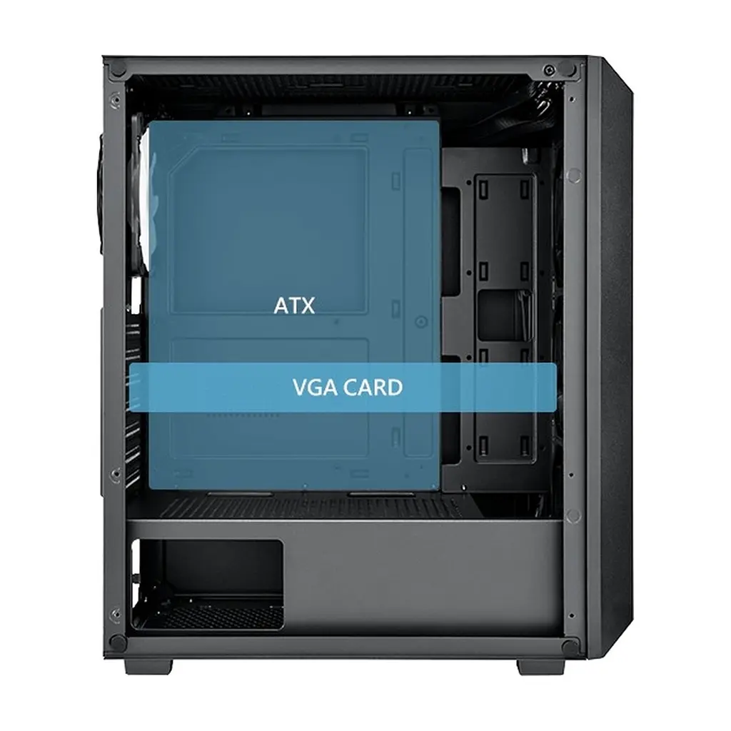 Корпус для ПК FSP CMT218AB - фото 4