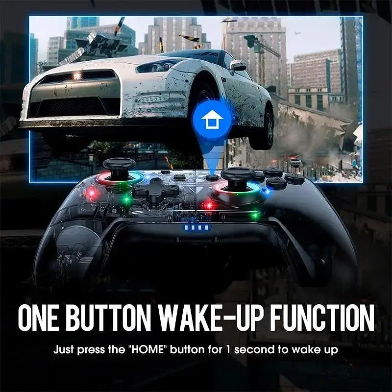 Геймпад Onikuma бездротовий M7 для ПК ноутбука PS4 PS5 Xbox з Bluetooth та RGB підсвіткою універсальний контролер - фото 7