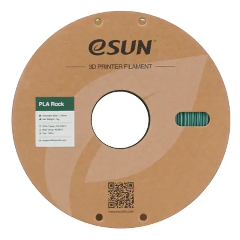 Пластик для 3D-принтера eSUN PLA Rock 1,75mm 1kg HORNFELS (PLA-ROCK175O-HO1P1) - фото 4